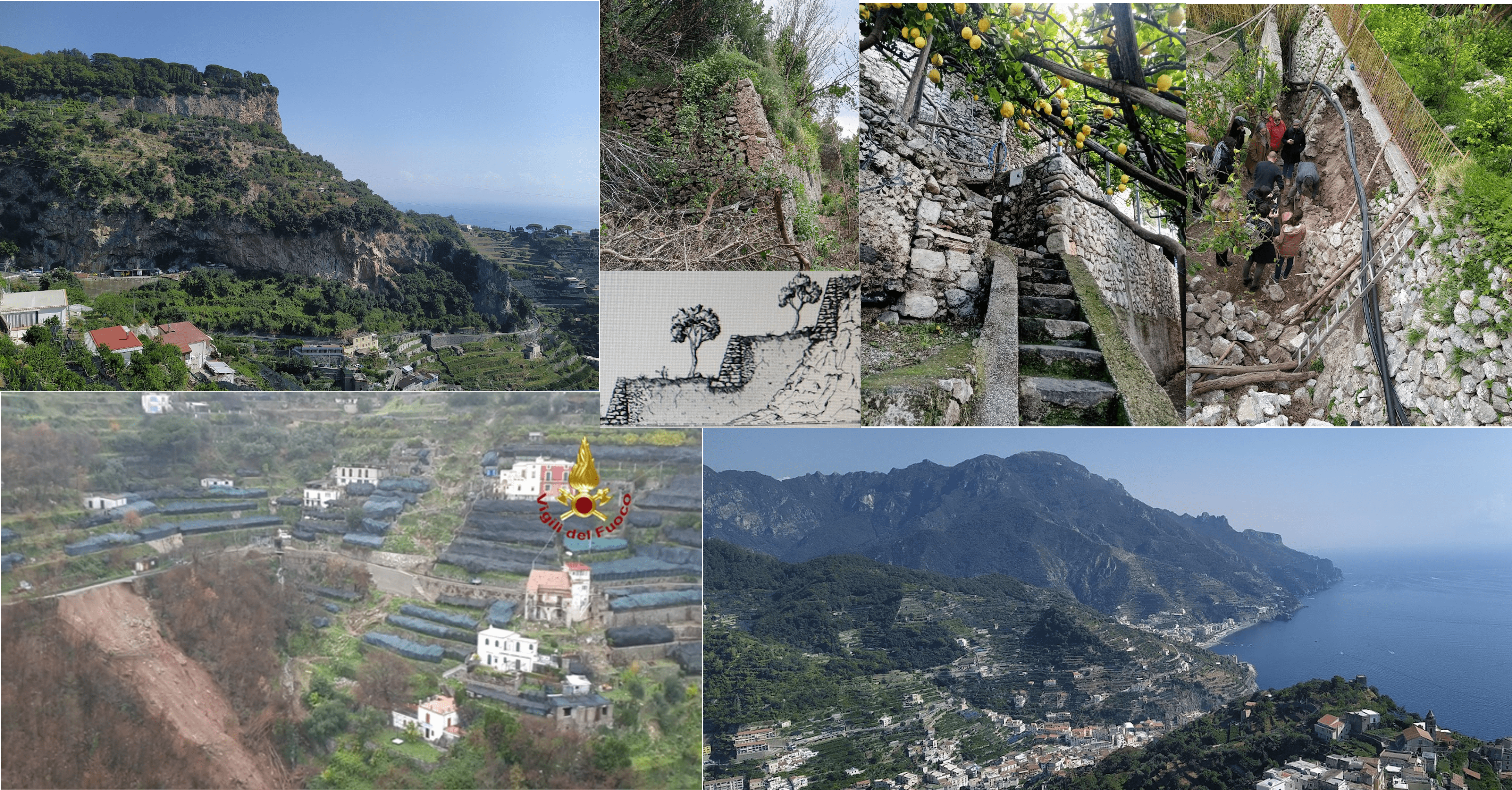 Fenomeni di dissesto idrogeologico in Costiera amalfitana: stato dei pendii terrazzati e diffusione dell’agricoltura eroica