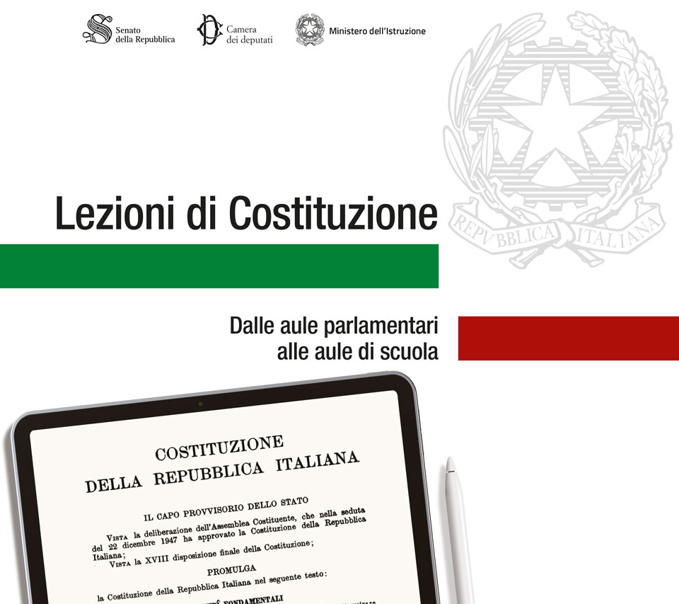 Senato Ragazzi - Dalle aule parlamentari alle aule di scuola. Lezioni di  Costituzione