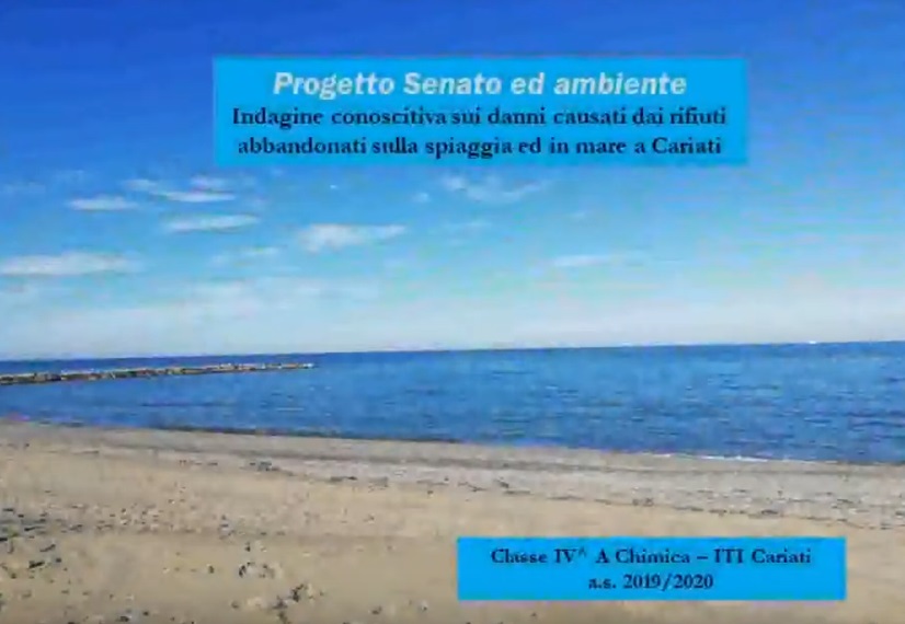 Indagine conoscitiva sui danni causati dai rifiuti abbandonati sulla spiaggia e in mare a Cariati