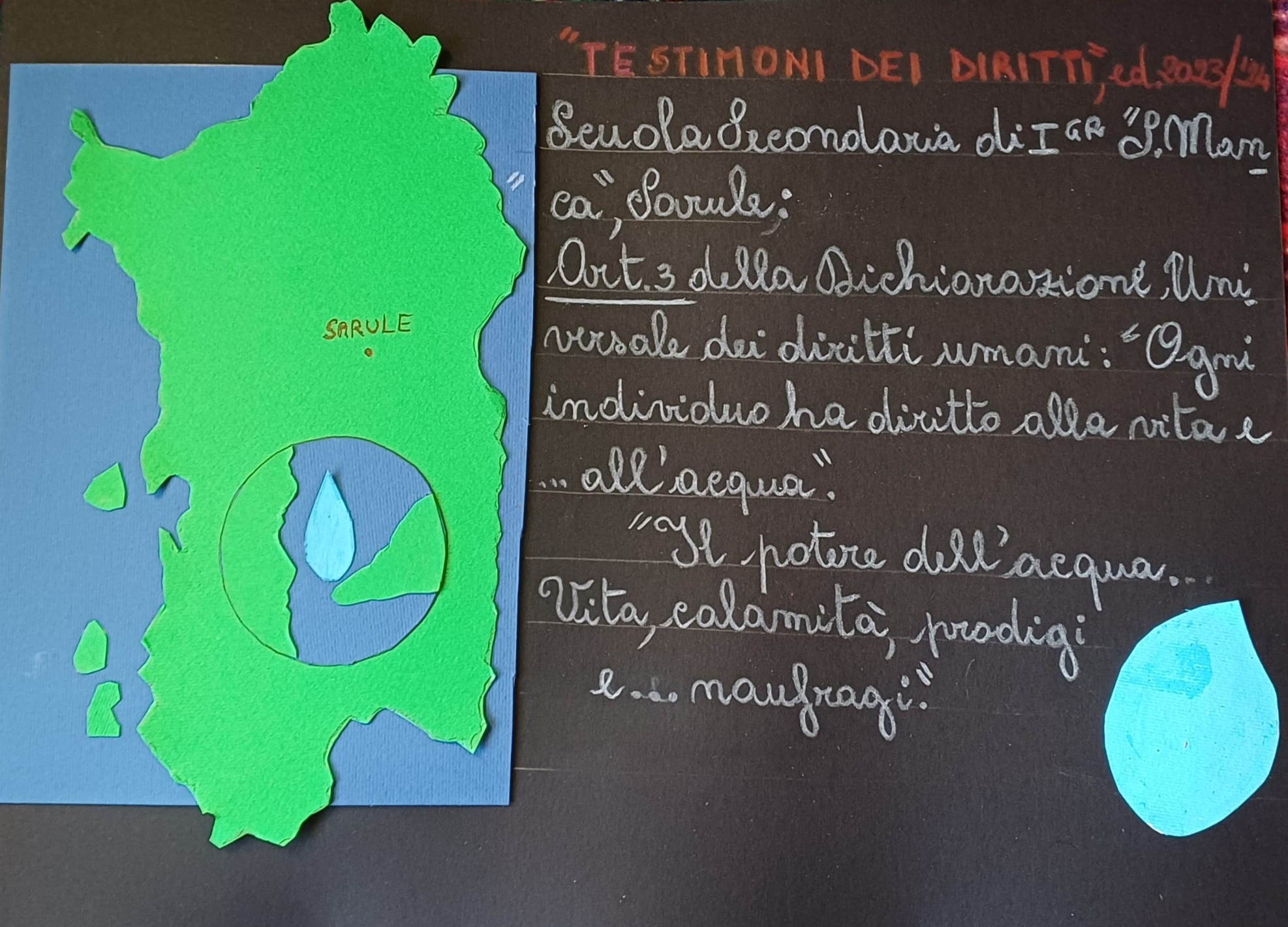 “Il potere dell'acqua. Vita, calamità, prodigi e naufragi…”