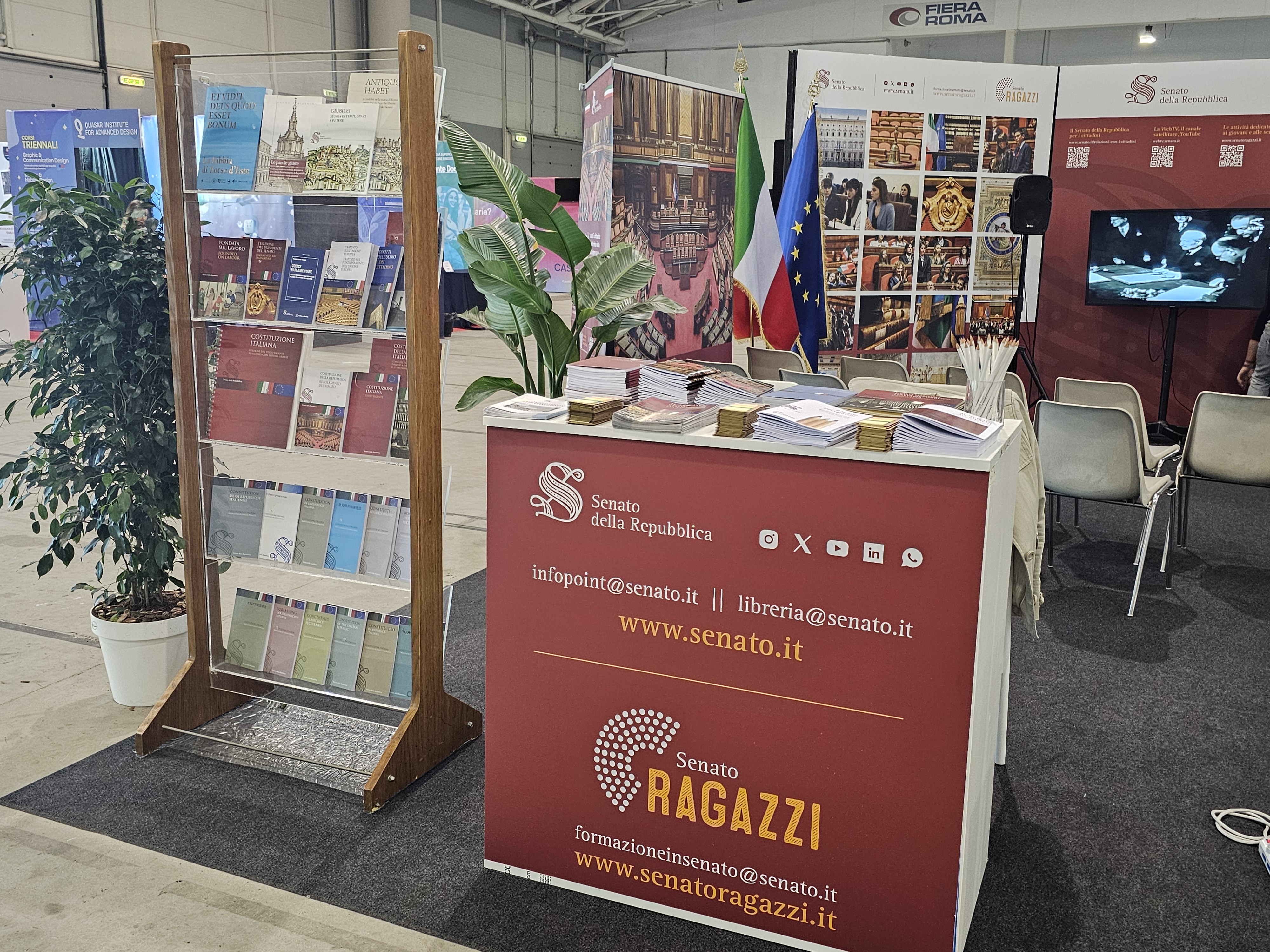 Il Senato al Salone dello Studente di Roma