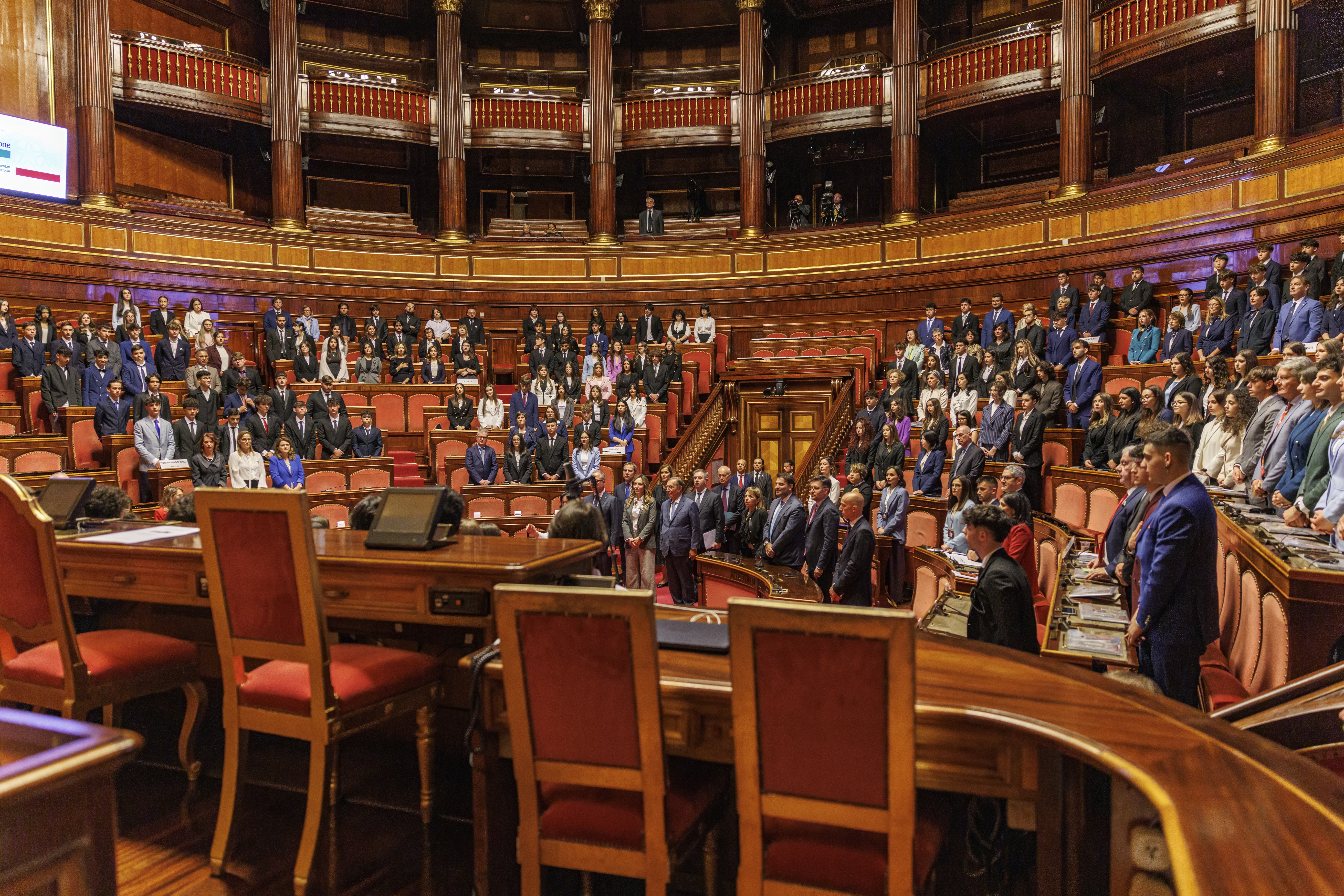 "Dalle Aule parlamentari alle aule di scuola. Lezioni di Costituzione", a. s. 2024-2025: la cerimonia conclusiva