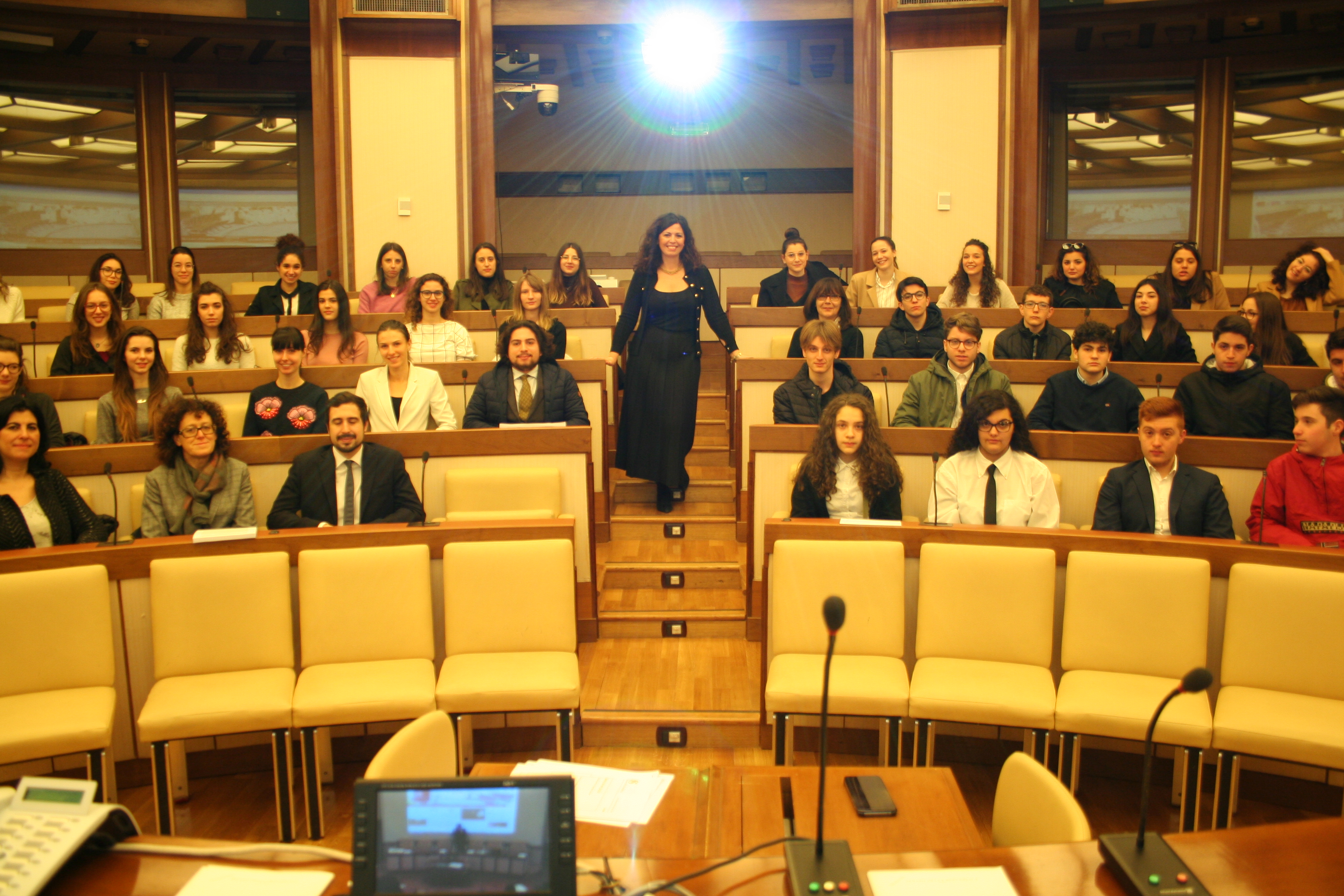 Un giorno in Senato, Menzione speciale, 19 febbraio 2019