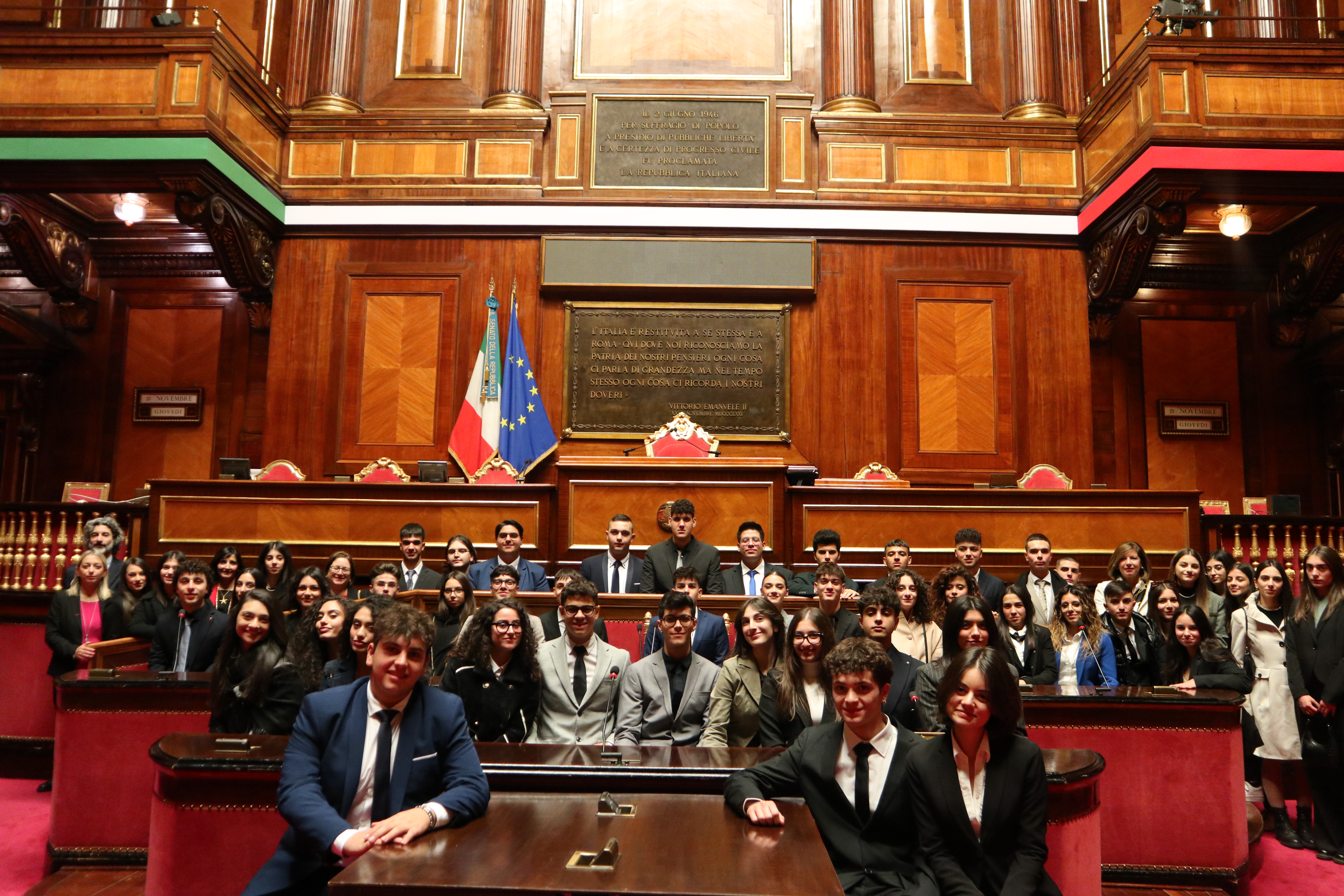 "SenatoAmbiente", a.s. 2022-2023: le premiazioni. LSS Michele Guerrisi di Cittanova (Reggio Calabria)