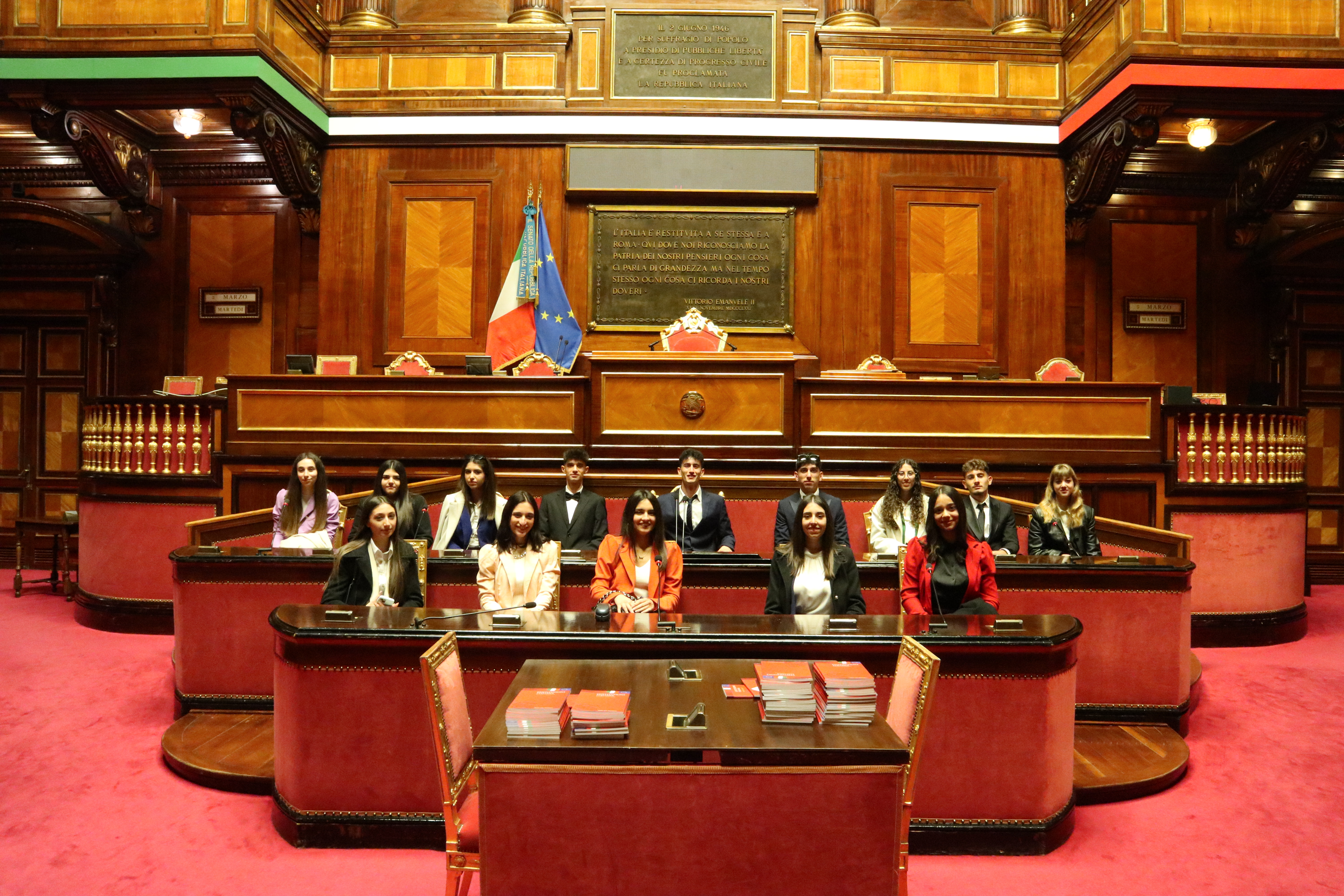 Un giorno in Senato, Liceo Classico P. Galluppi di Tropea (Vibo Valentia) - 11 e 12 marzo 2024