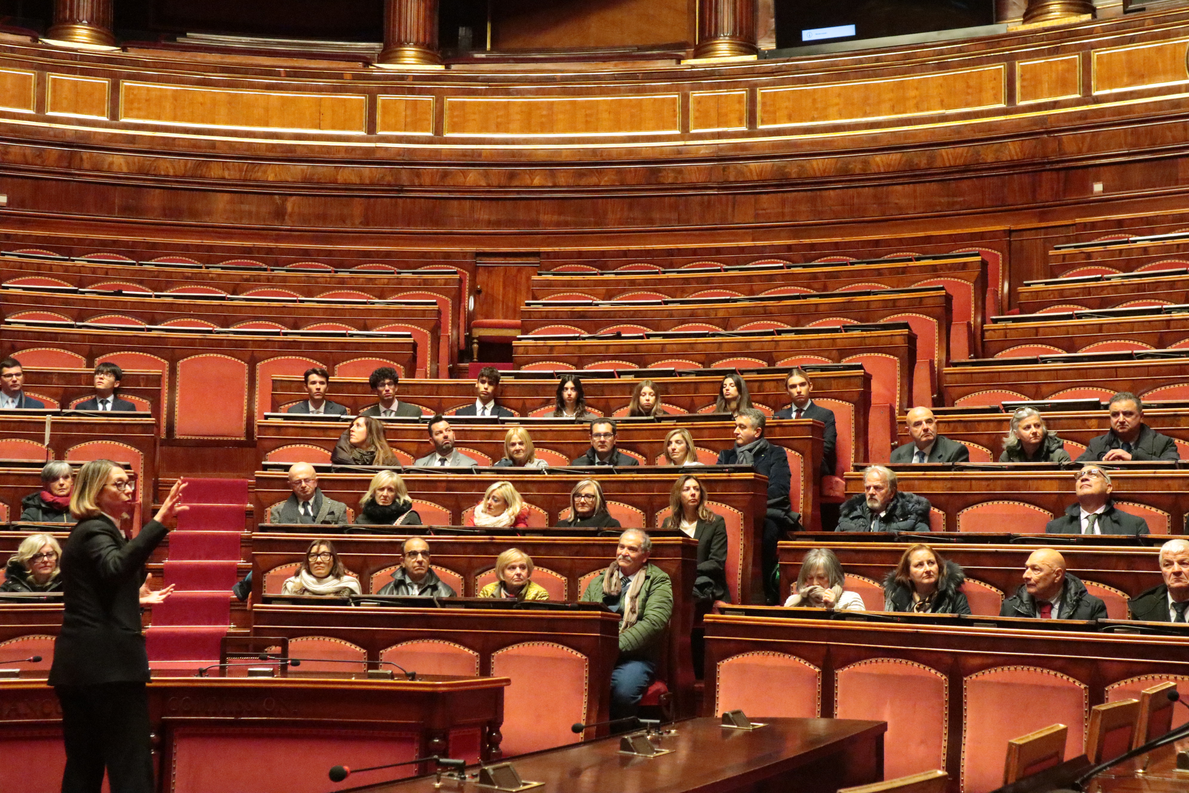 Un giorno in Senato, a. s. 2023-2024  - Liceo T. Gargallo di Siracusa - 14 e 15 gennaio 2025