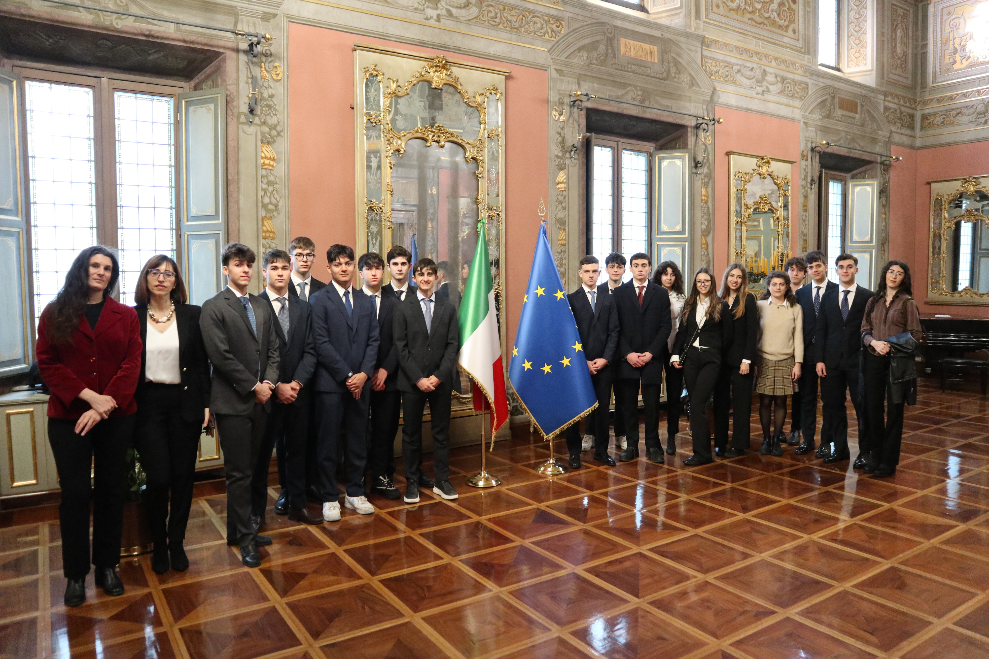 Un giorno in Senato, a. s. 2023-2024 - Liceo Scientifico Augusto Righi di Roma - 15 aprile 2025
