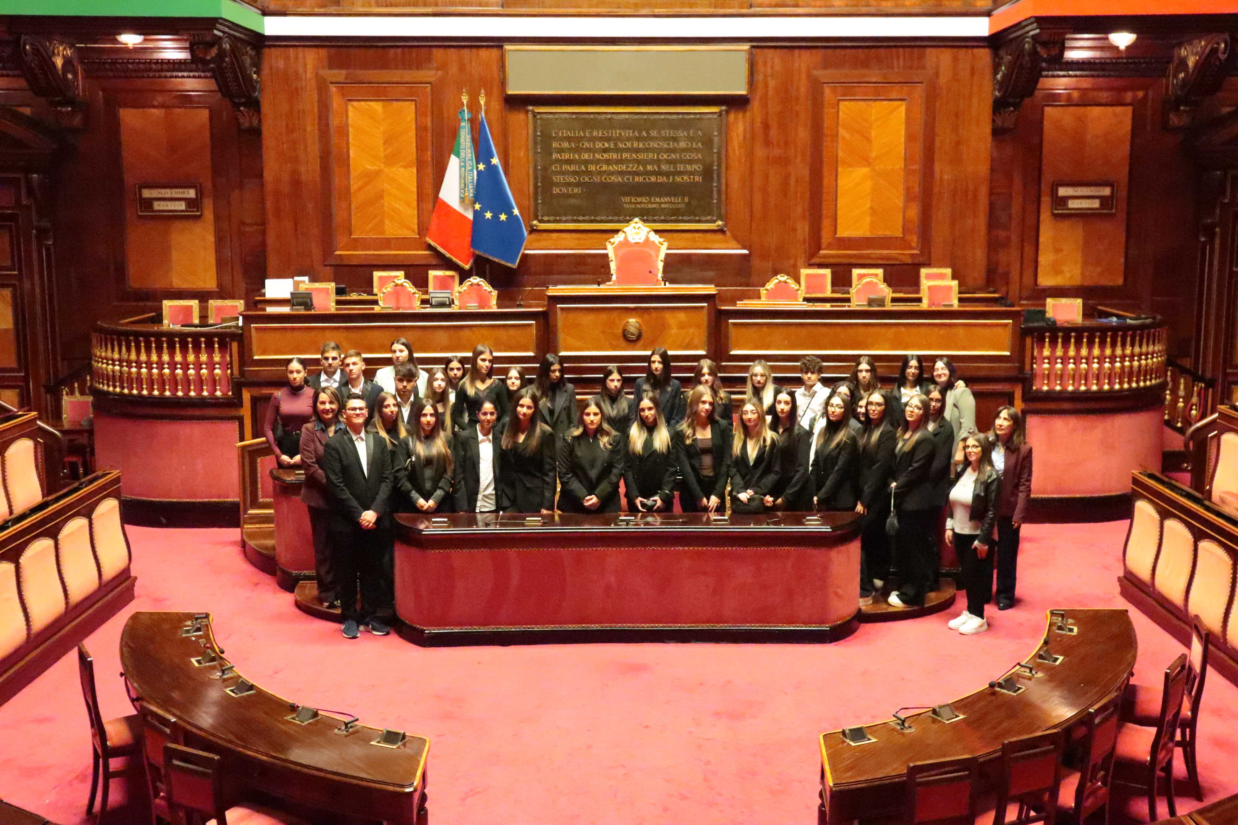 Un giorno in Senato, a. s. 2024-2025 – I. I. S. "G. Sulpicio" di Veroli (Frosinone) - 10 e 11 novembre 2025