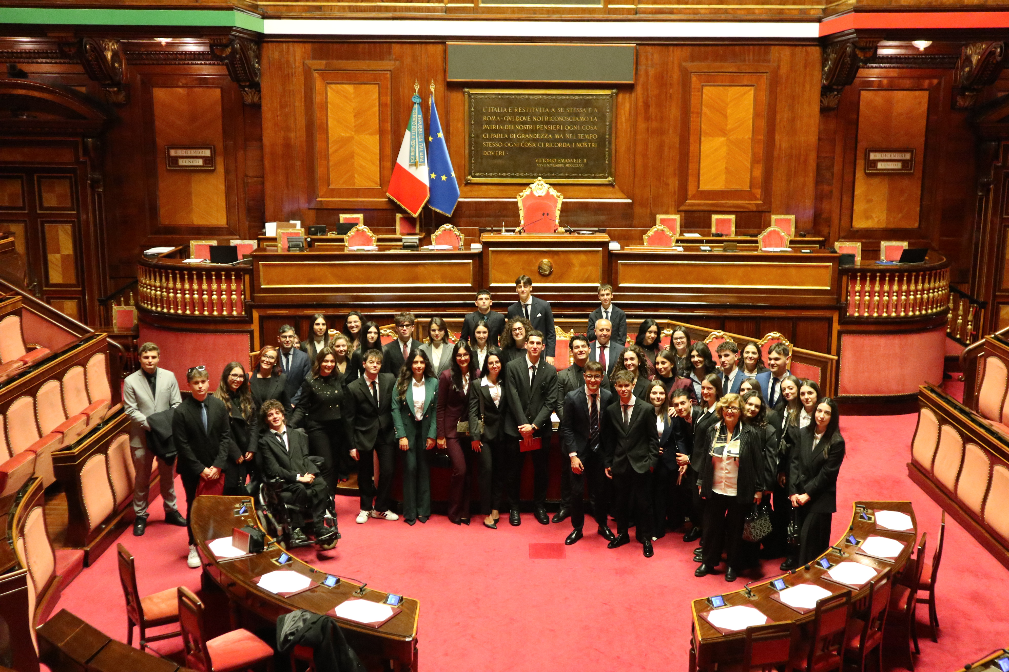 Concorso “SenatoAmbiente” e "Un giorno in Senato", incontro con le classi vincitrici, 15-16 dicembre 2025