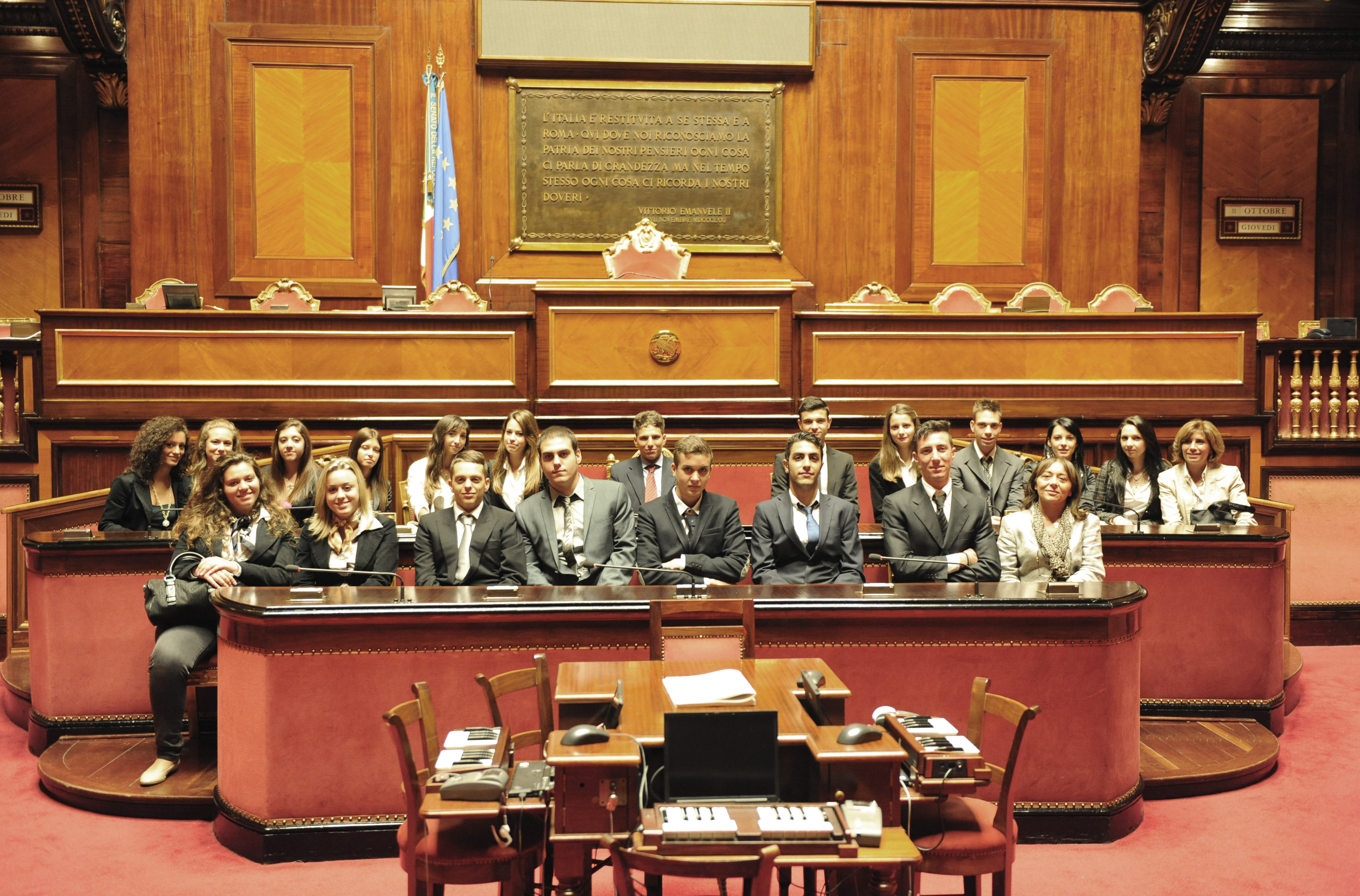 Un giorno in Senato, 15 e 16 ottobre 2012