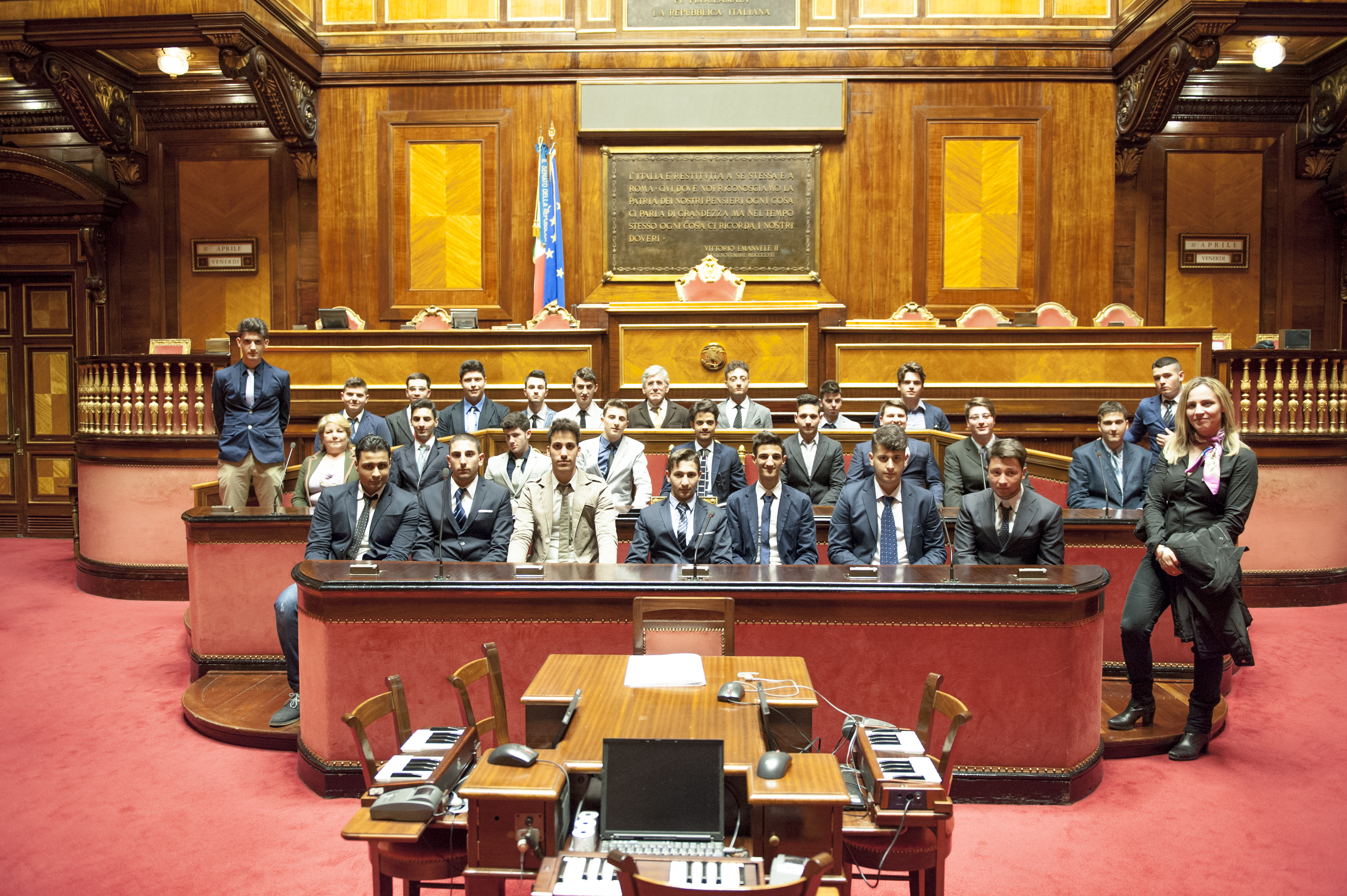 Un giorno in Senato, 15 e 16 aprile 2013