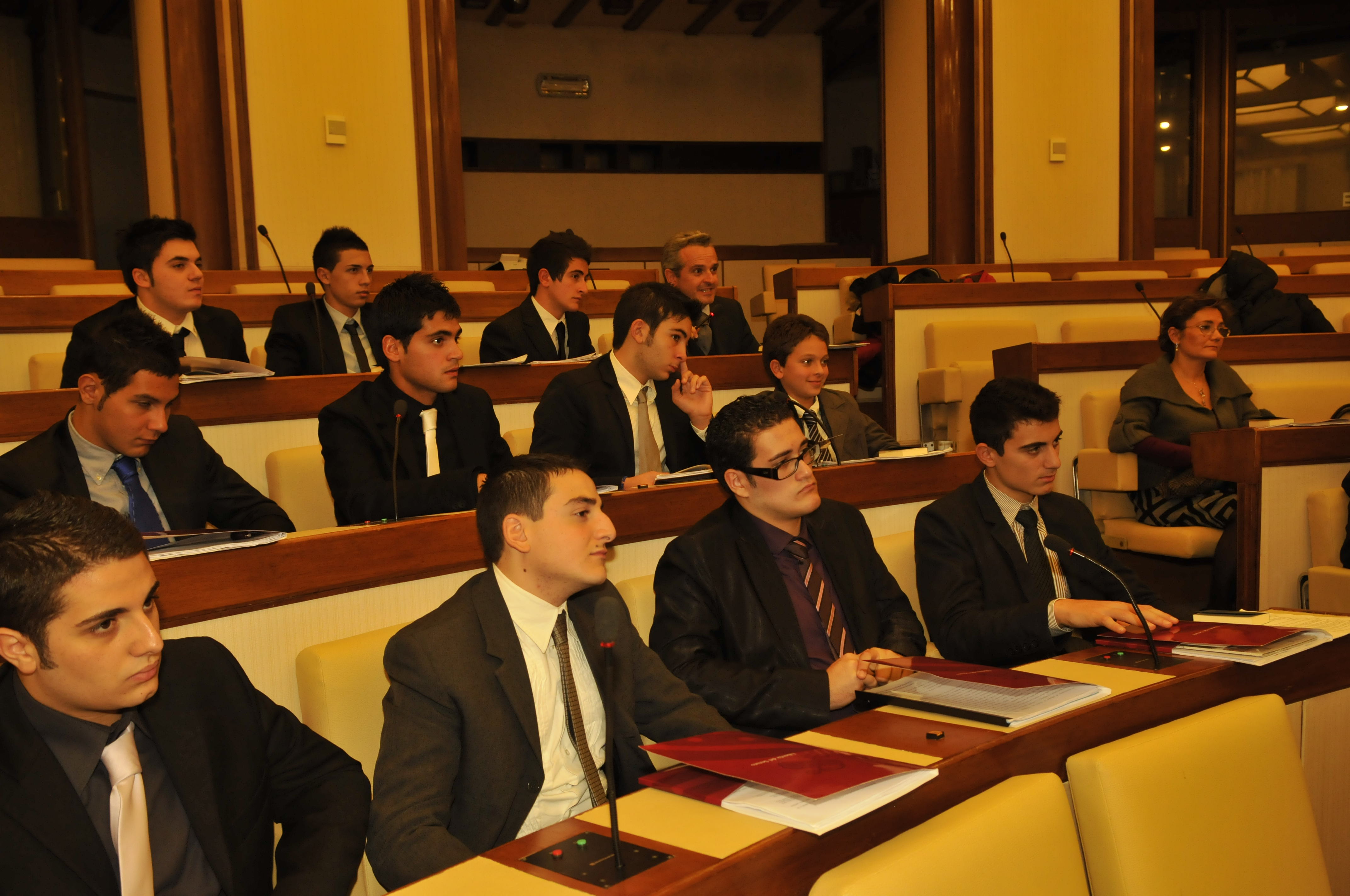 Un giorno in Senato, anno scolastico 2009-2010