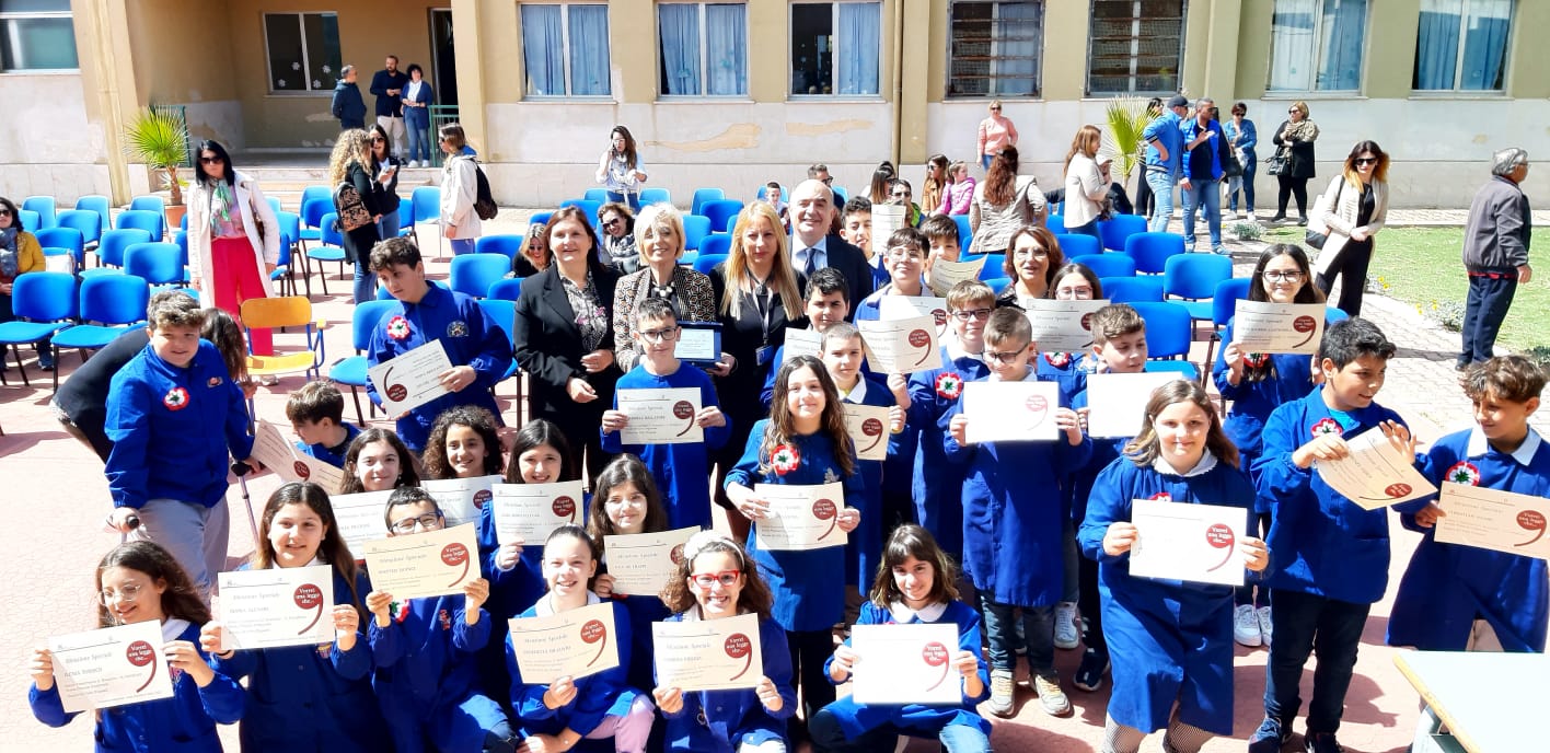 "Vorrei una legge che...", a. s. 2022-2023 - La premiazione dell'Istituto Comprensivo “G. Boscarino - A. Castiglione”, Scuola Primaria Gorgorosso di Mazara del Vallo (Trapani)