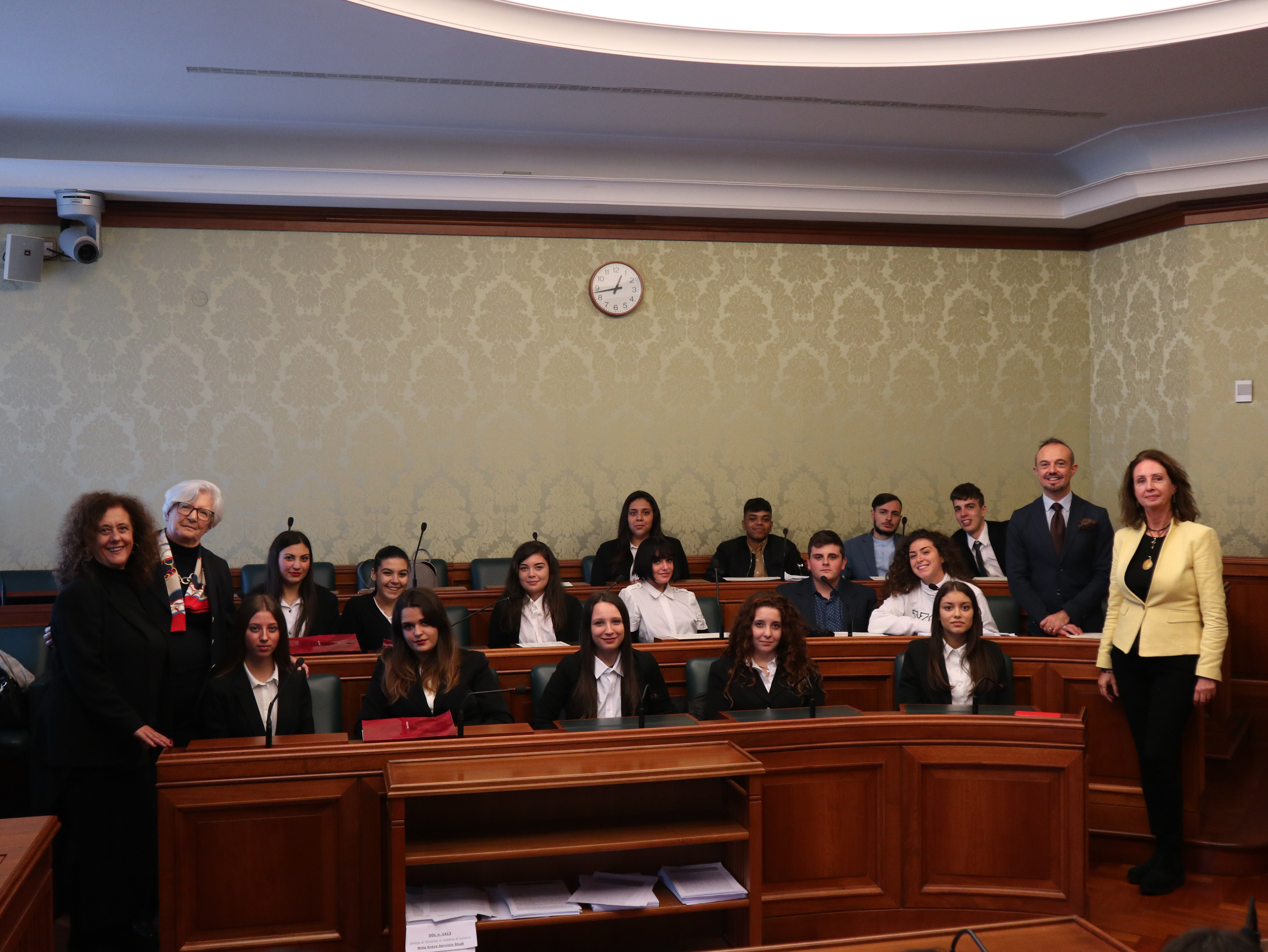 "Un giorno in Senato", premiati i ragazzi dell'ISS "Vittorio Emanuele II" di Napoli