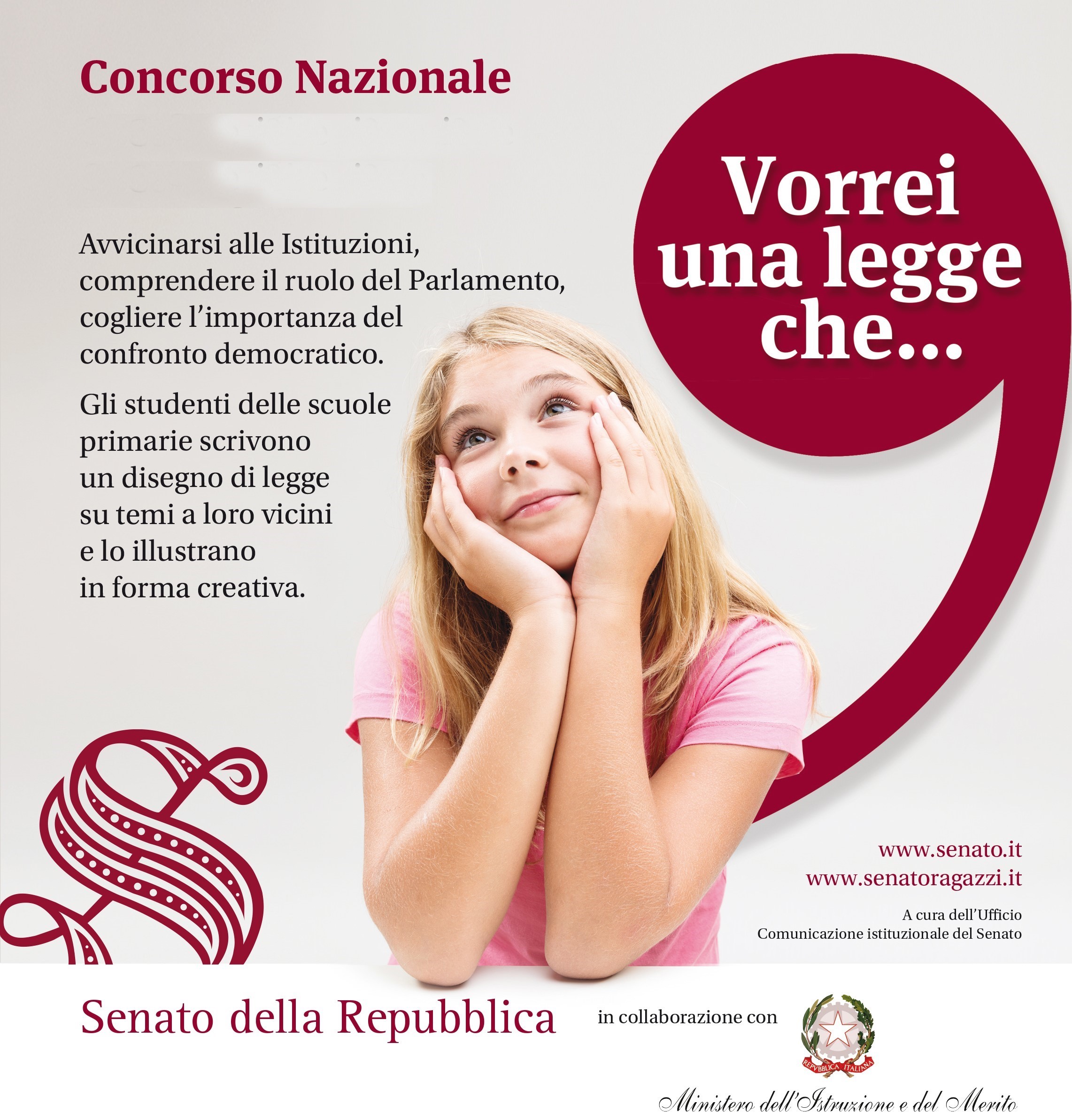 "Vorrei una legge che...", anno scolastico 2023-2024. Ecco le scuole selezionate