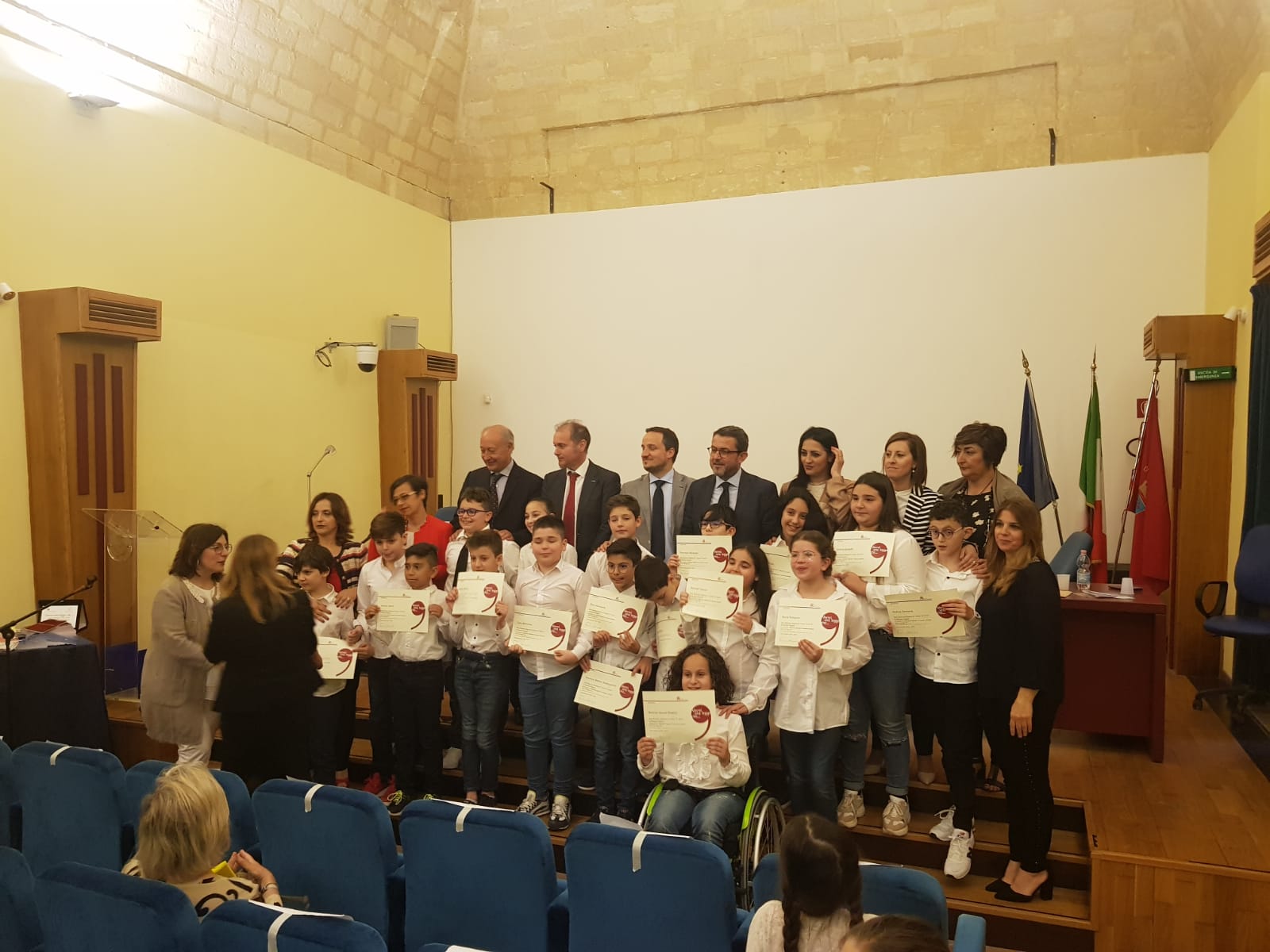 "Vorrei una legge che..." - La premiazione della Direzione Didattica Direzione Didattica 6° Circolo "Sirtori" di Marsala (Trapani)