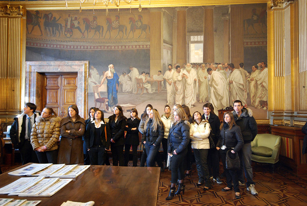 Un giorno in Senato, 18 febbraio 2008