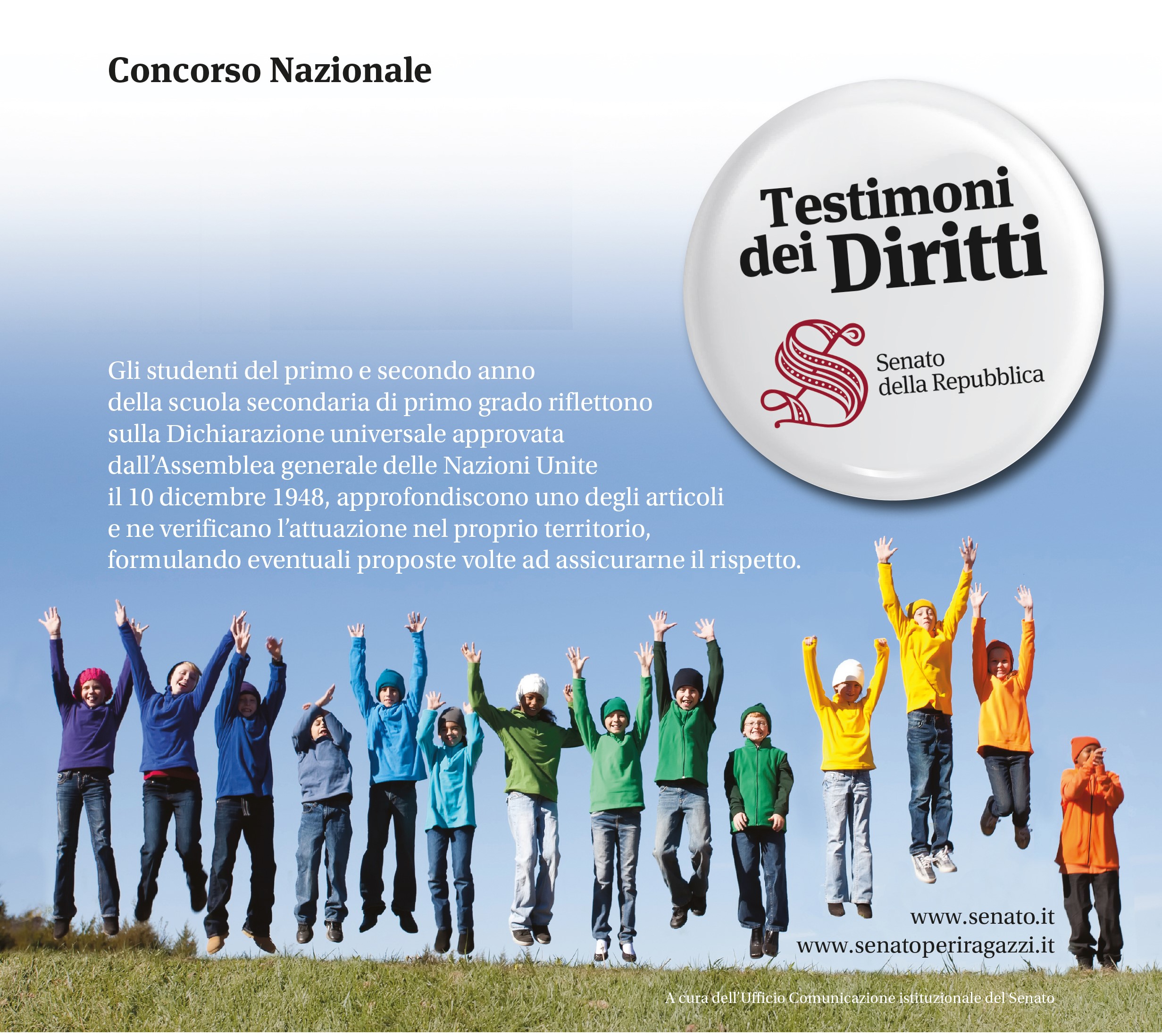 "Testimoni dei Diritti", a.s. 2024-2025: i progetti ammessi alla seconda fase